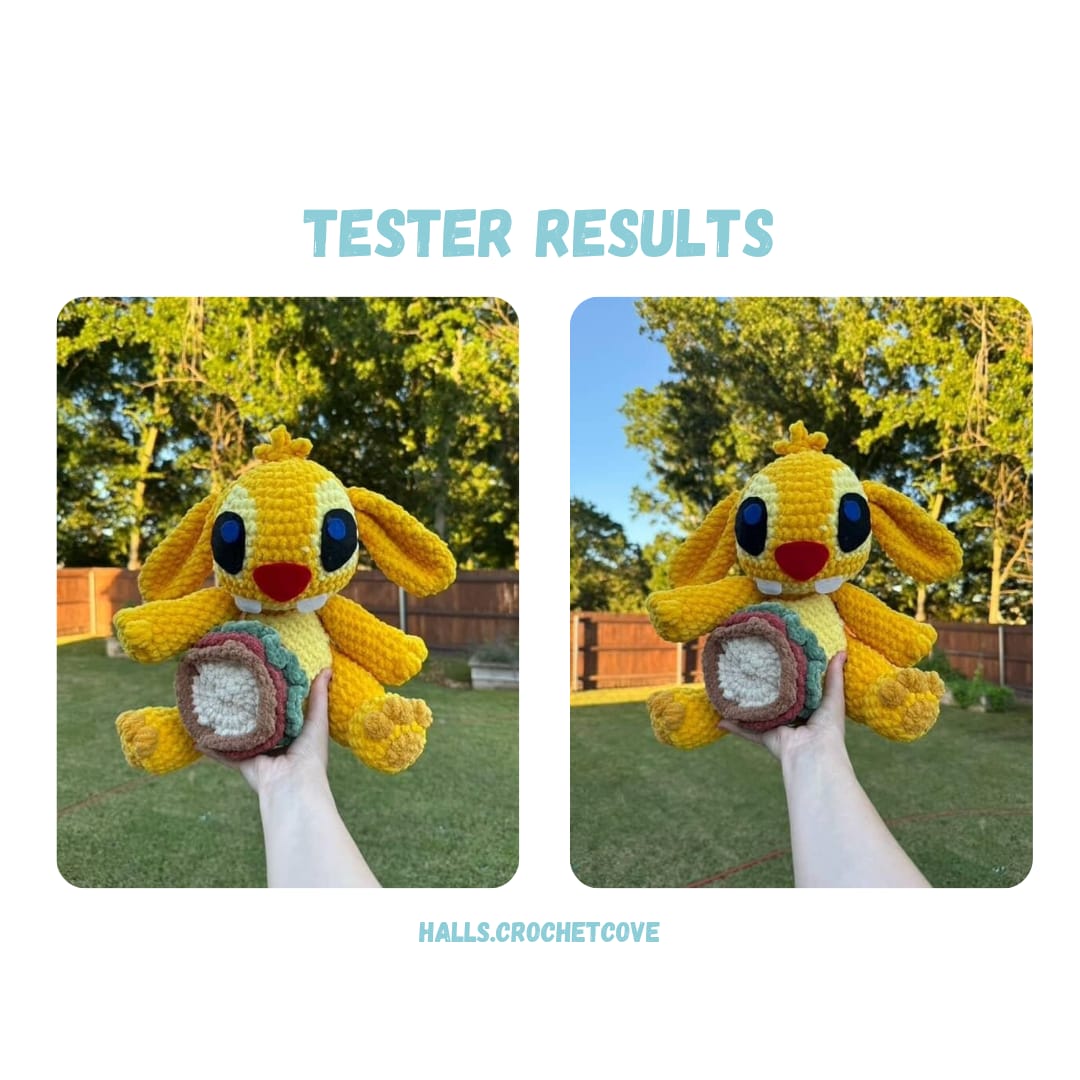 Sandwich Monster Crochet Pattern