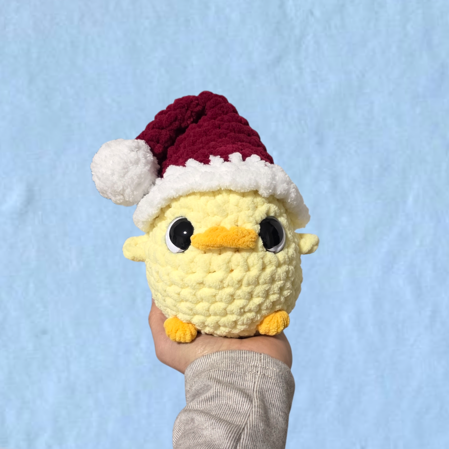 Baby Christmas Duck Crochet Pattern NO SEW