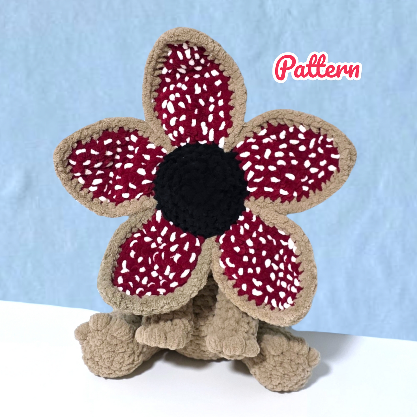 Upside Down Monster Crochet Pattern Low Sew