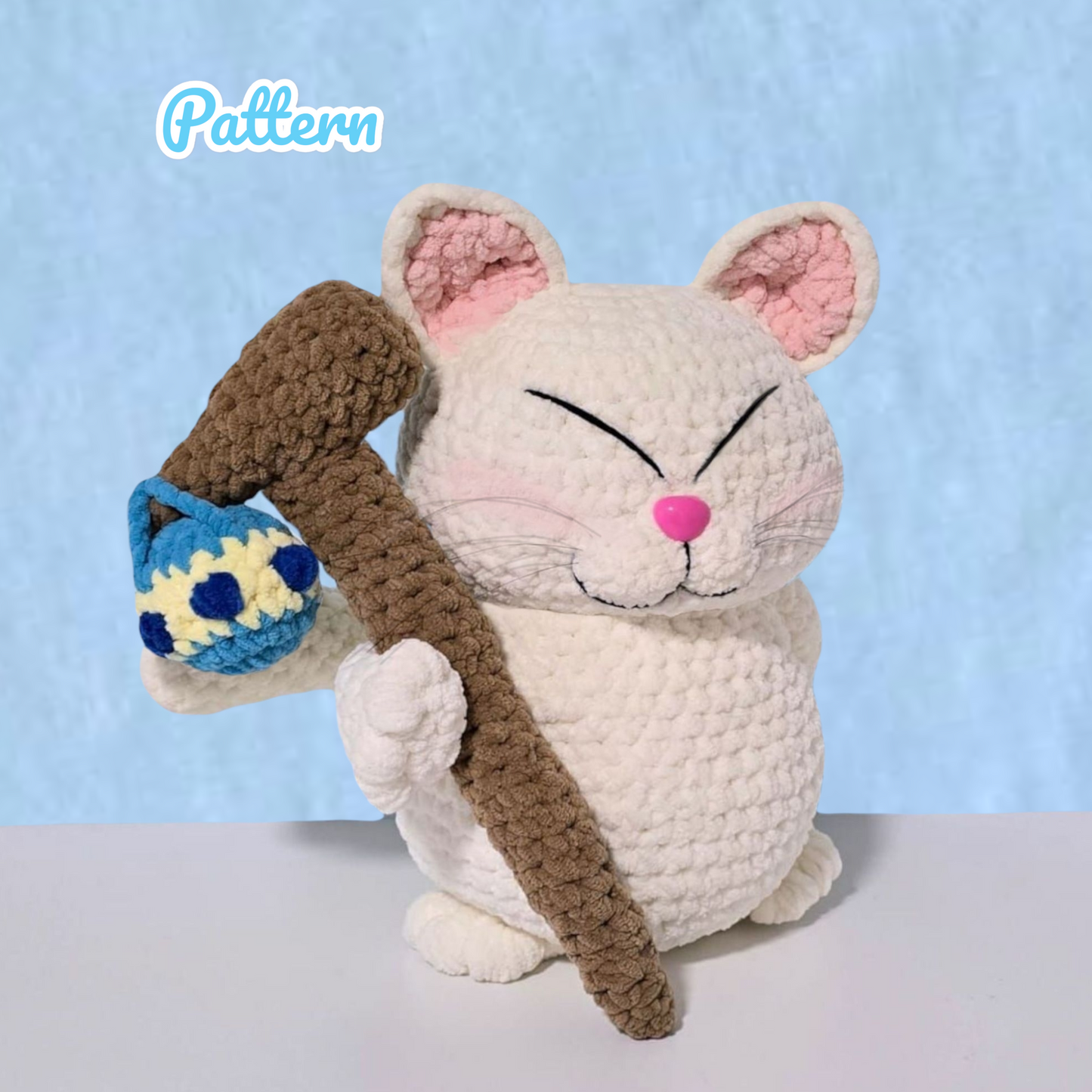 Demon Cat Elder Crochet Pattern