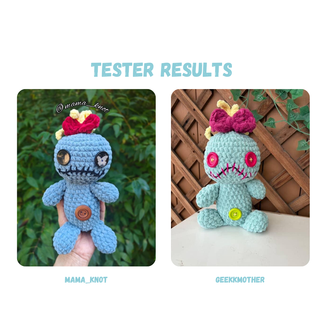 Scrump Crochet Pattern Low Sew