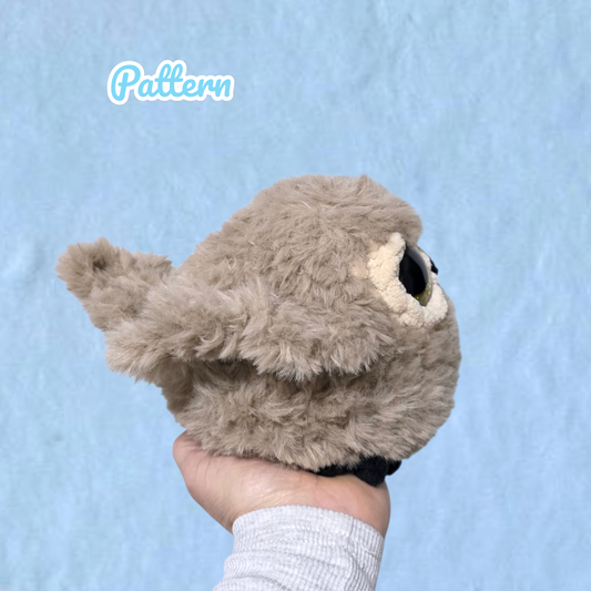 Owl Crochet Pattern NO SEW