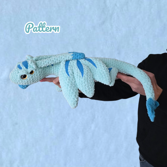 Low Sew Predator Dragon Crochet Pattern