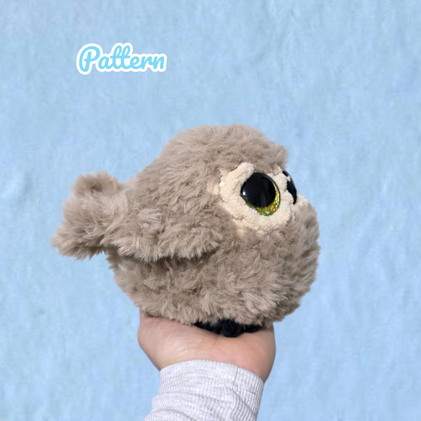 Owl Crochet Pattern NO SEW
