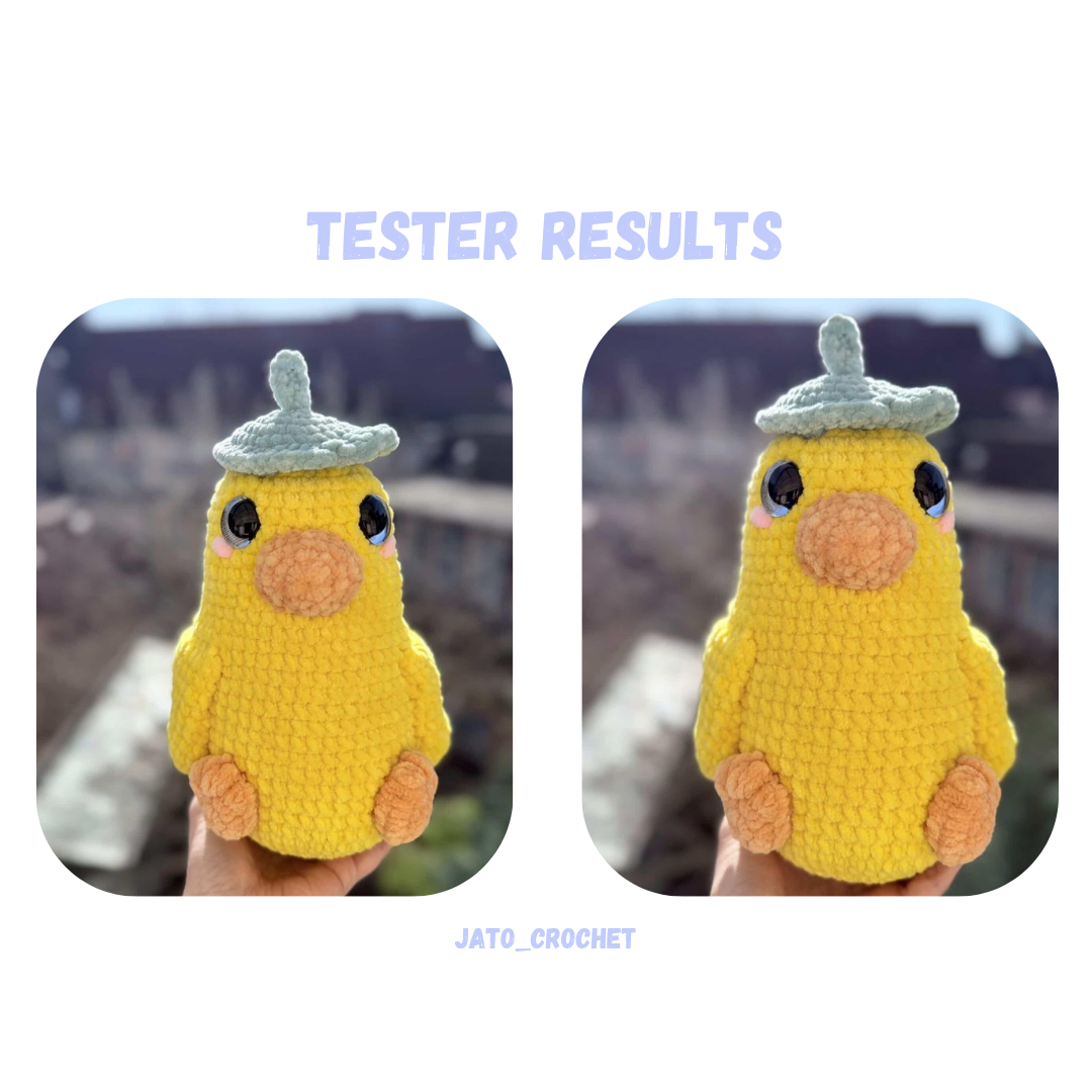 Long Big Bird Crochet Pattern