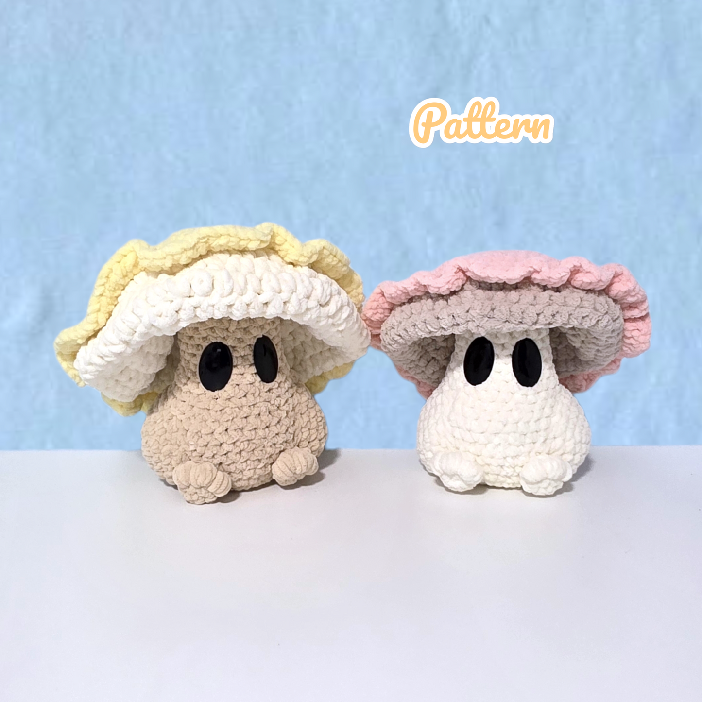 Mushroom Ghost Crochet Pattern