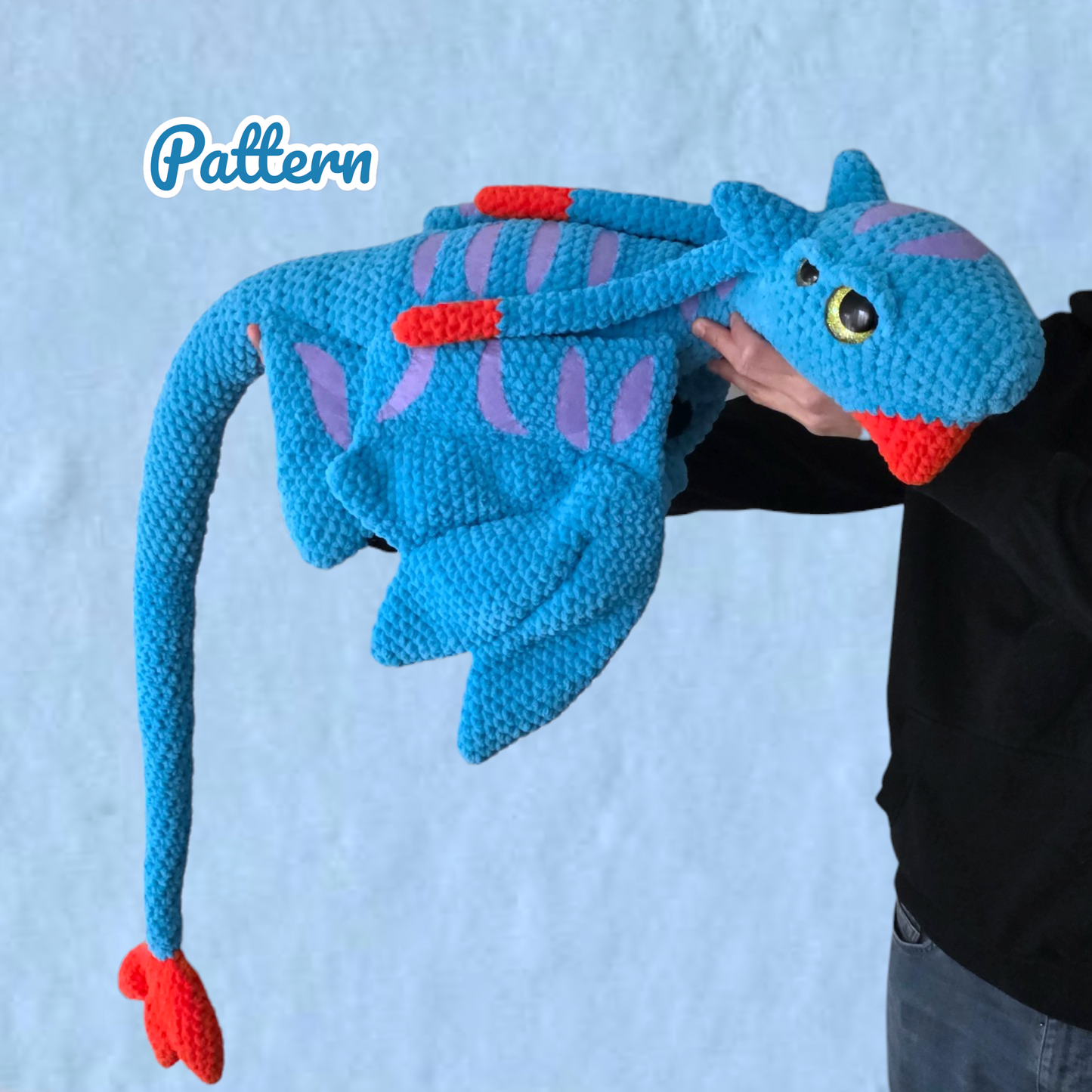 Big Predator Dragon Crochet Pattern