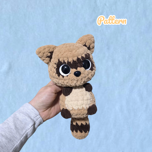 Tanuki Crochet Pattern Low Sew