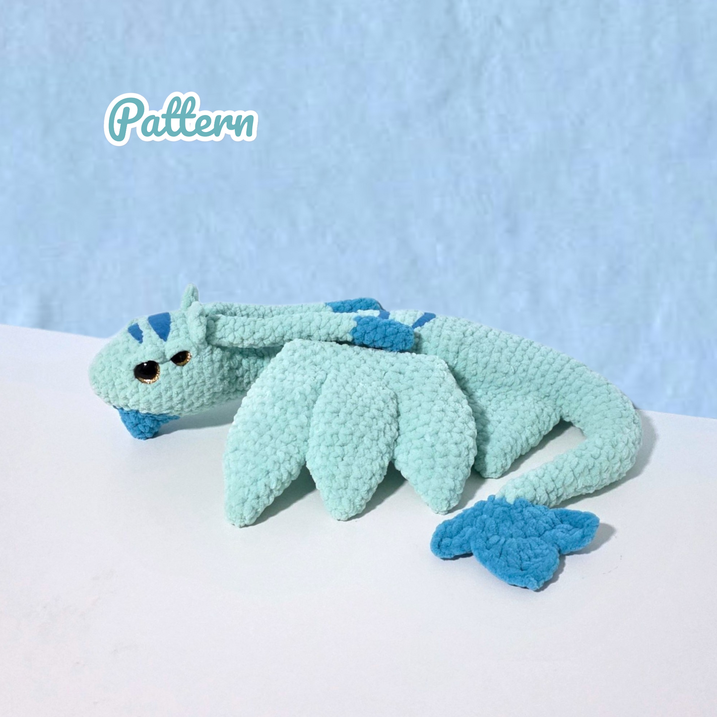 Low Sew Predator Dragon Crochet Pattern