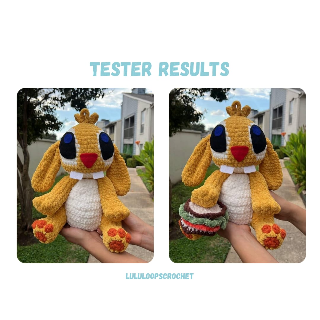 Sandwich Monster Crochet Pattern